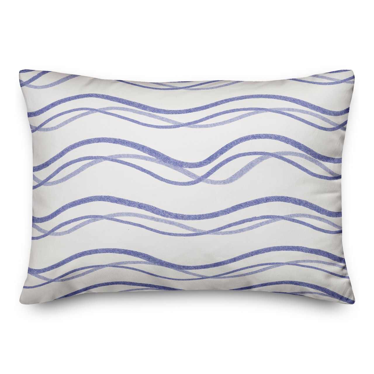 Delicate Squiggles Indoor/Outdoor Lumbar Pillow
